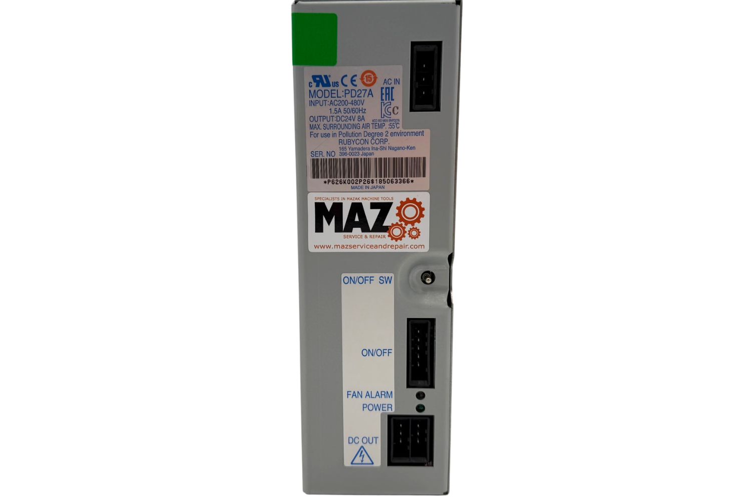 MAZAK Rubycon PD27A - Image 3