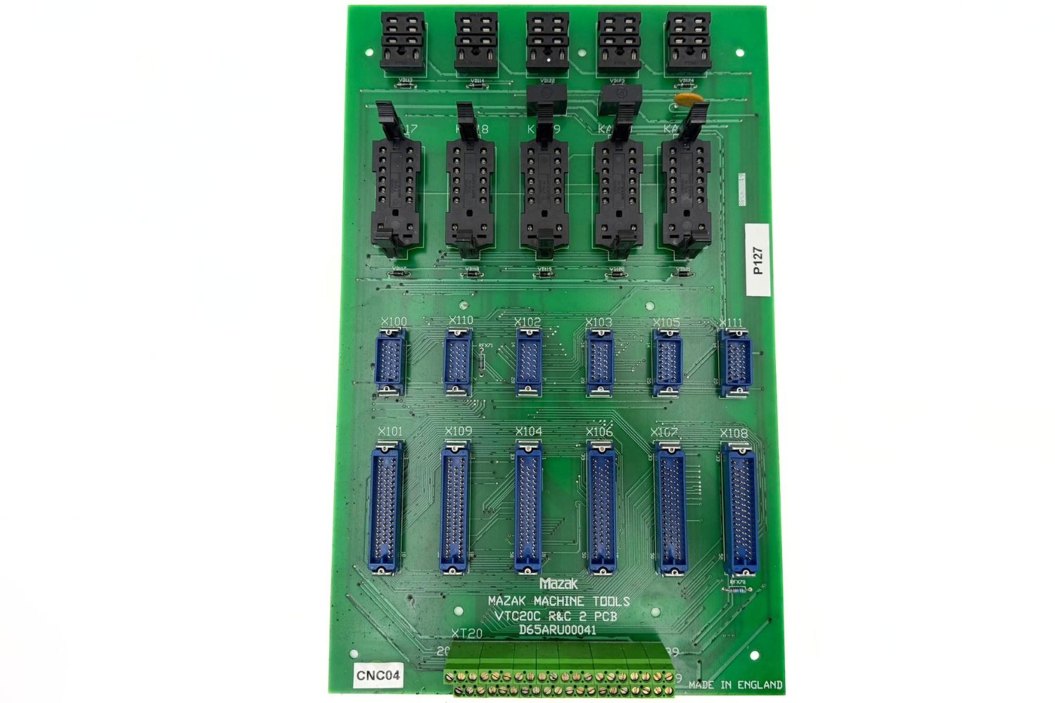 Mazak VTC20C R&C 2 PCB D65ARU00041