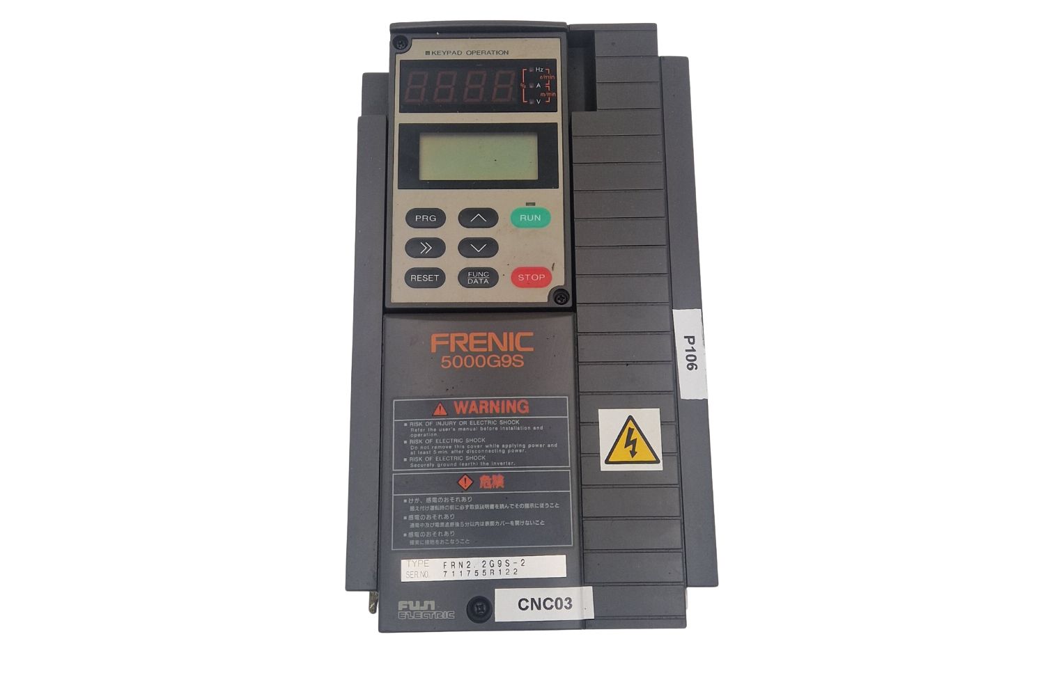 Fuji inverter FRN2 2G9S-2