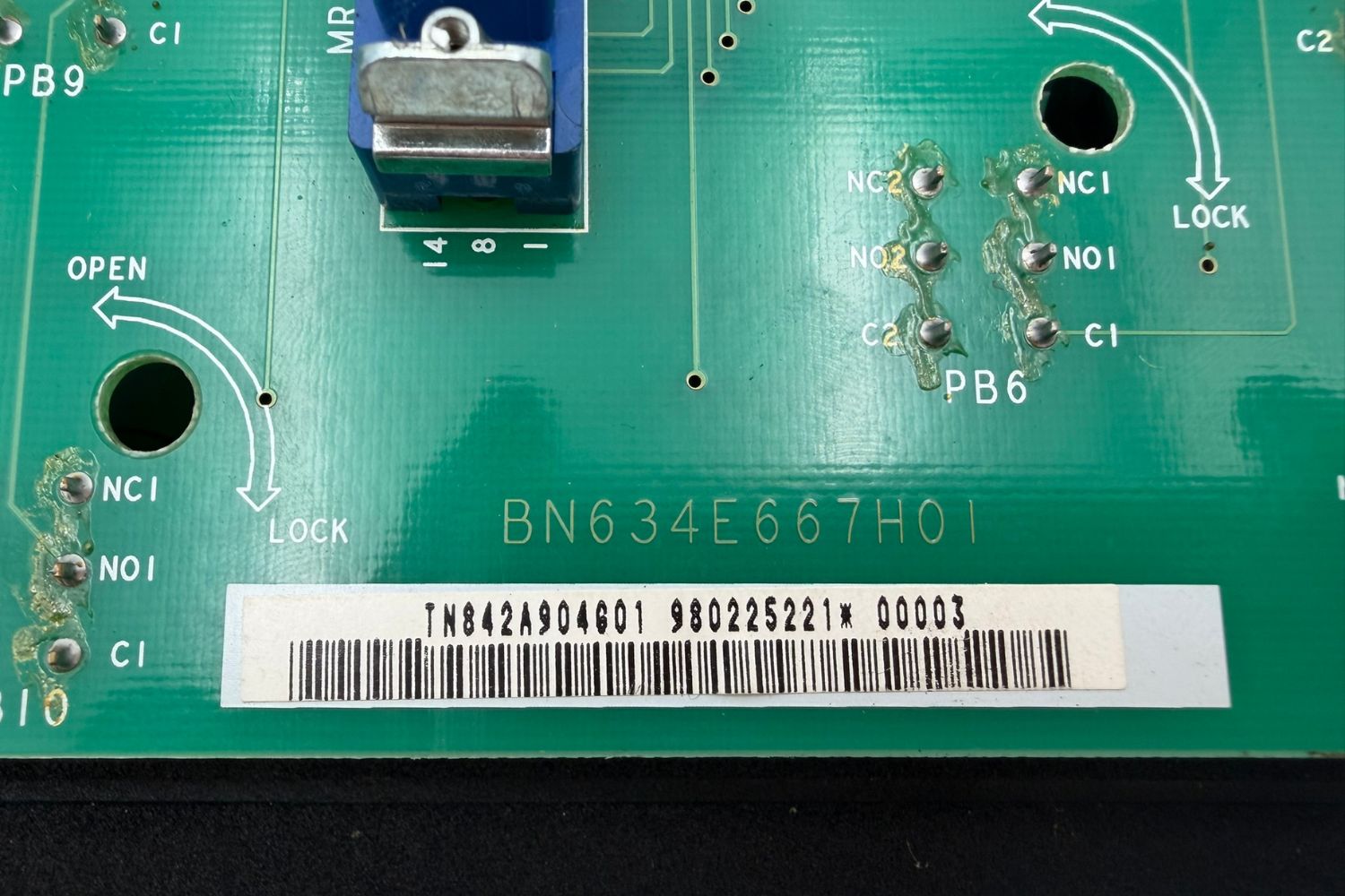 Mitsubishi 4YZ10B-3 Operation Board - Image 7