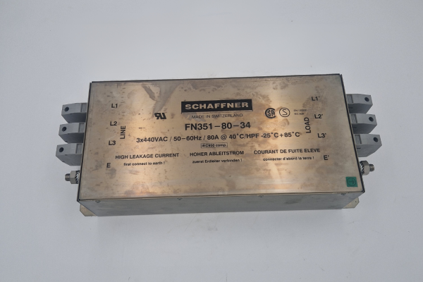 Schaffner Noise Filter Unit FN351-80-34.