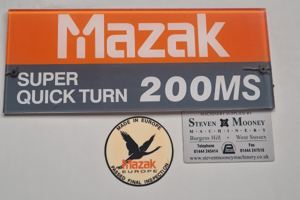 Mazak Super Quickturn 200MS (2000)