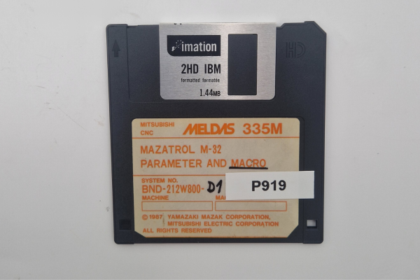 Mazak Mazatrol M-32 (SYSTEM) Floppy Disk