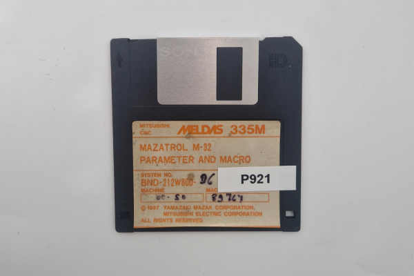 Mazak Mazatrol M-32 (system) floppy disk