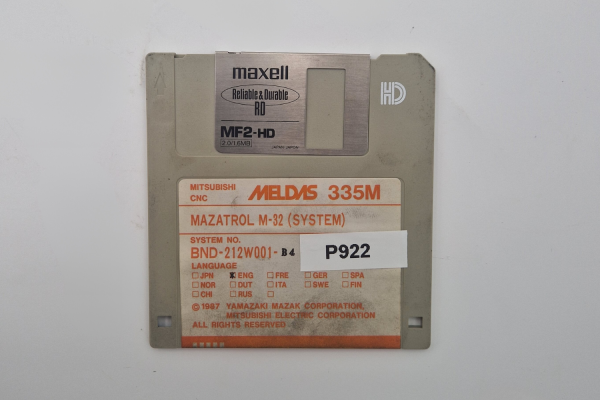 Mazak Mazatrol M-32 (system) Floppy Disk