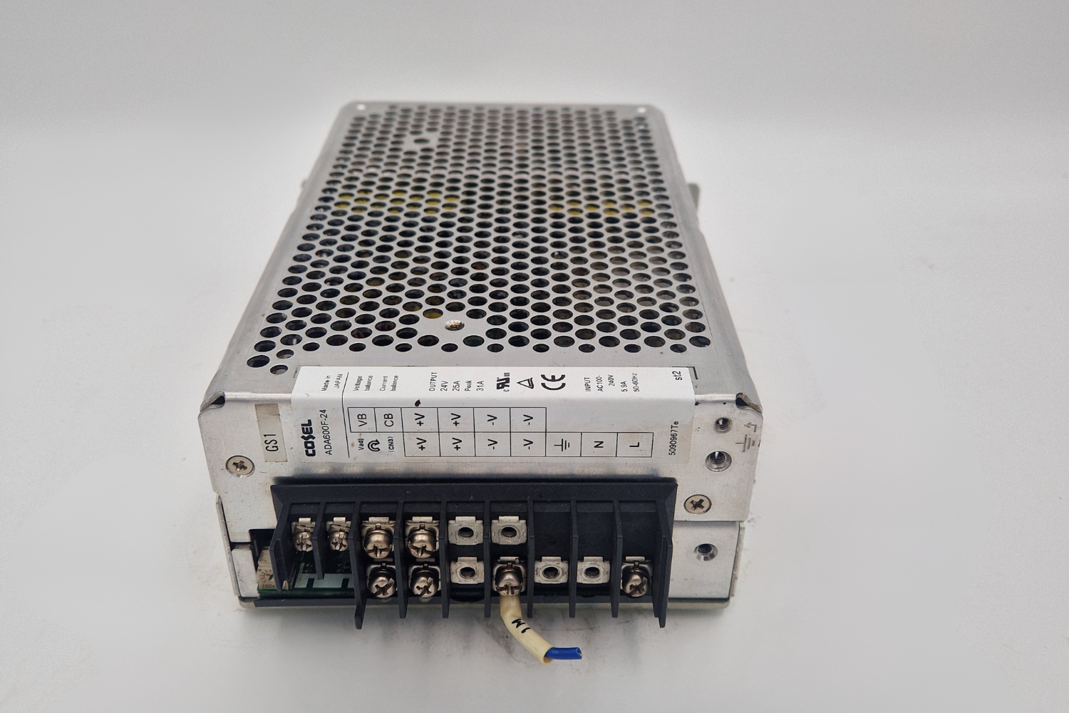 Cosel ADA600F-24 Power Supply.