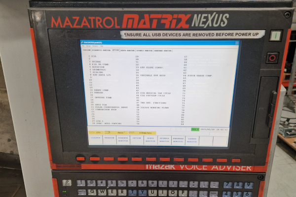 Mazak Vertical Centre Nexus 510C-II (2008)