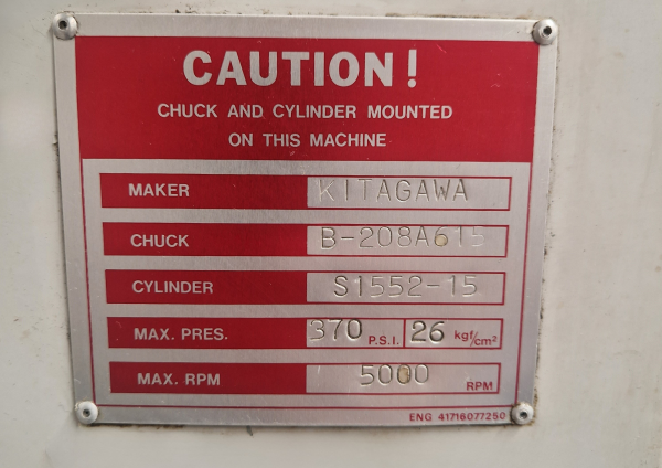 Mazak Super Quickturn 200M (1999).