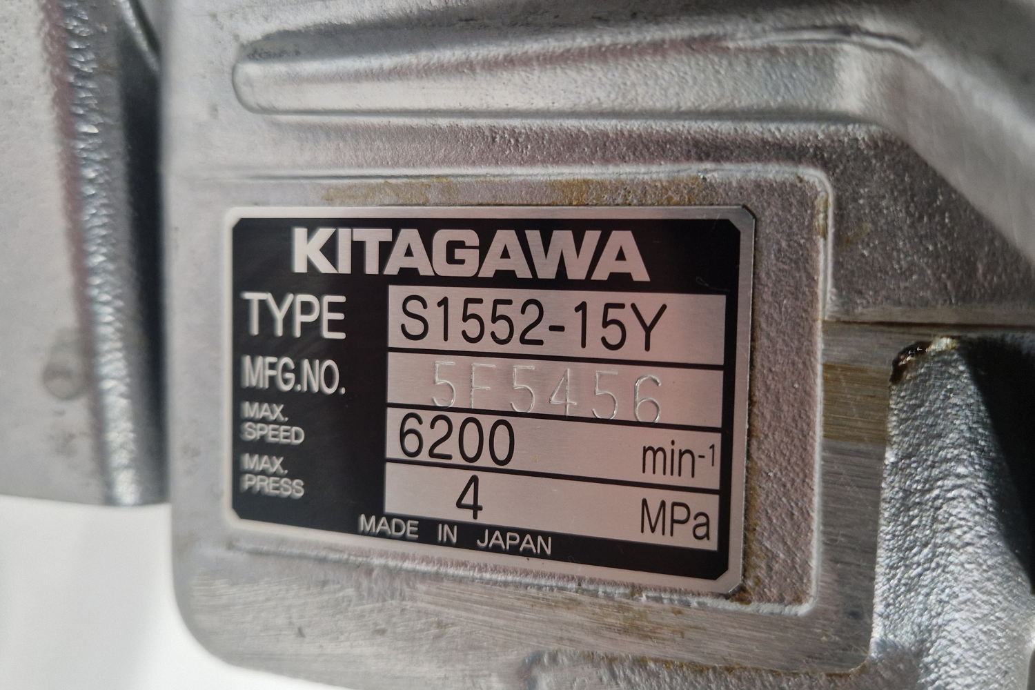 Mazak Kitagawa Chuck Cylinder S1552-15Y.