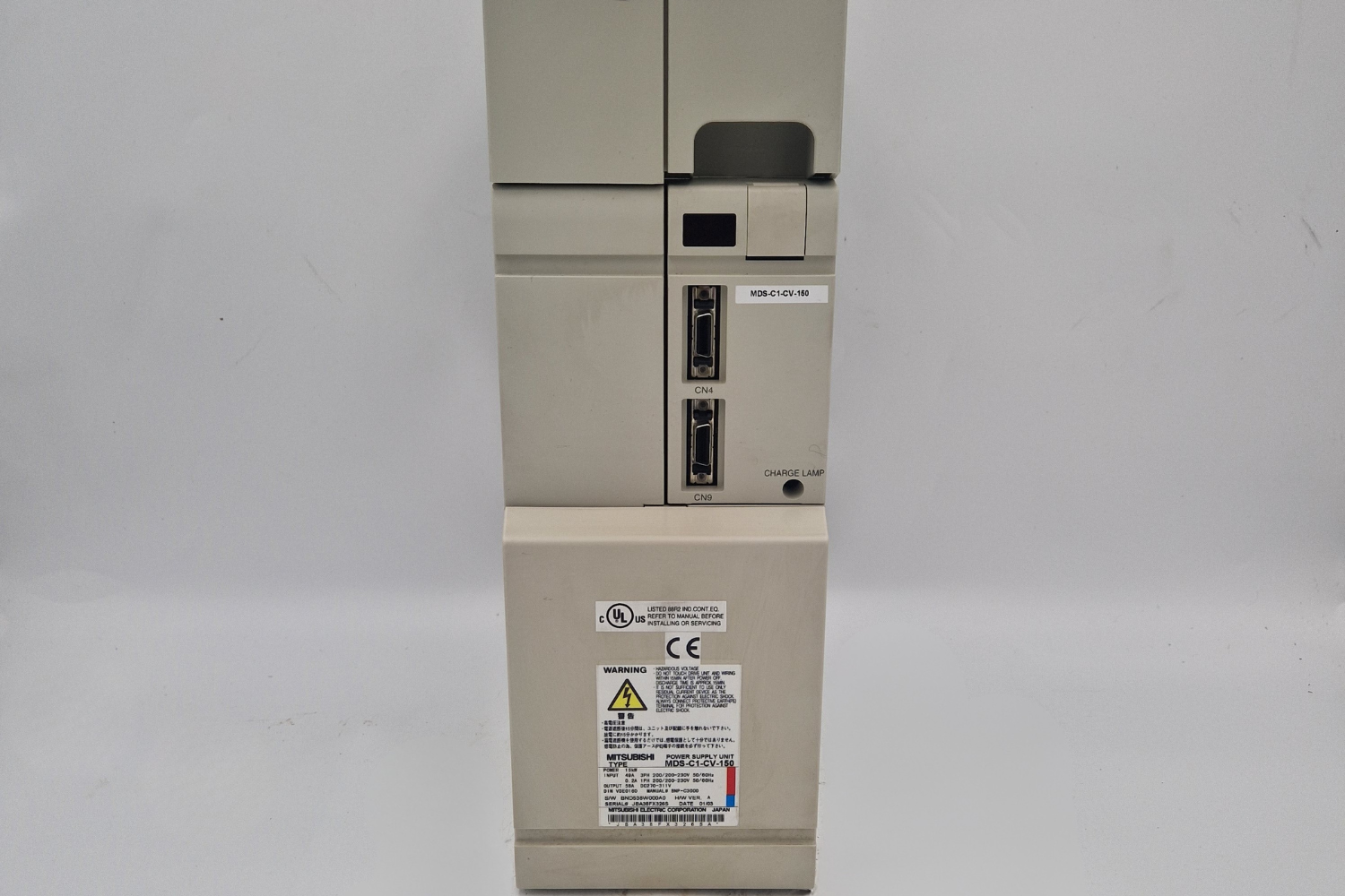 Mazak Mitsubishi MDS-C1-CV-150 Power Supply Unit.
