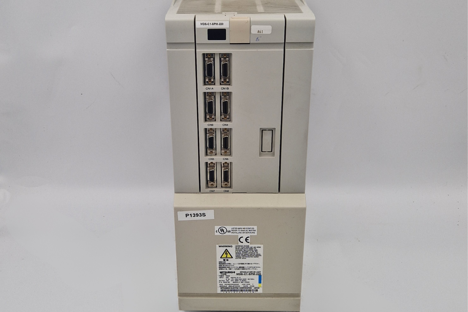 Mazak Mitsubishi MDS-C1-SPM-220 Spindle Drive Unit.