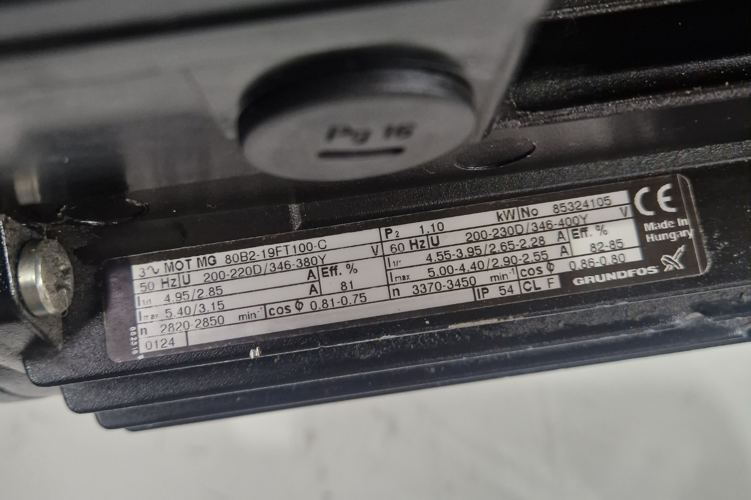 Mazak Grundfos Pump SPK4-19/15 A-W-A-AUUV