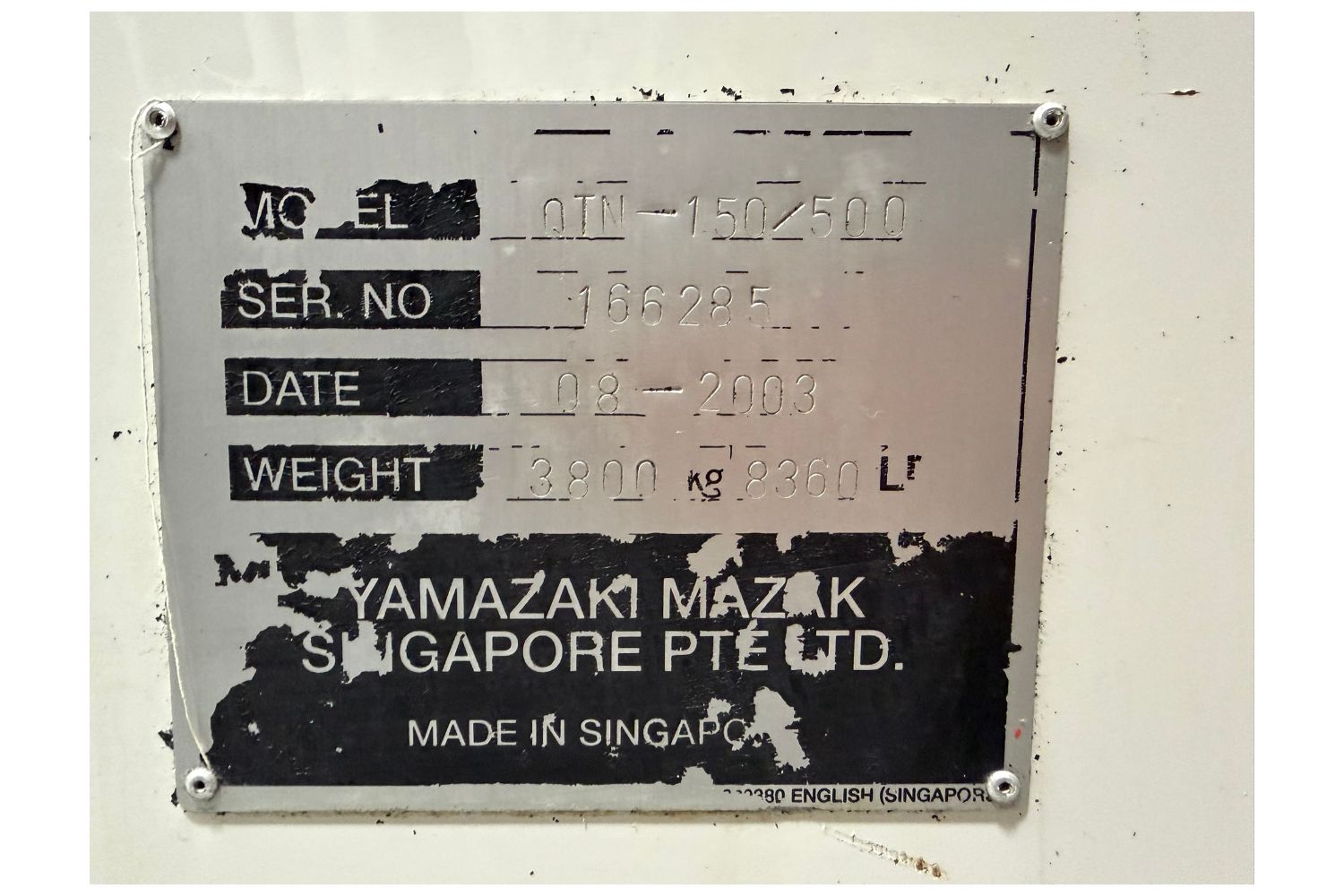 Mazak Quick Turn Nexus 150