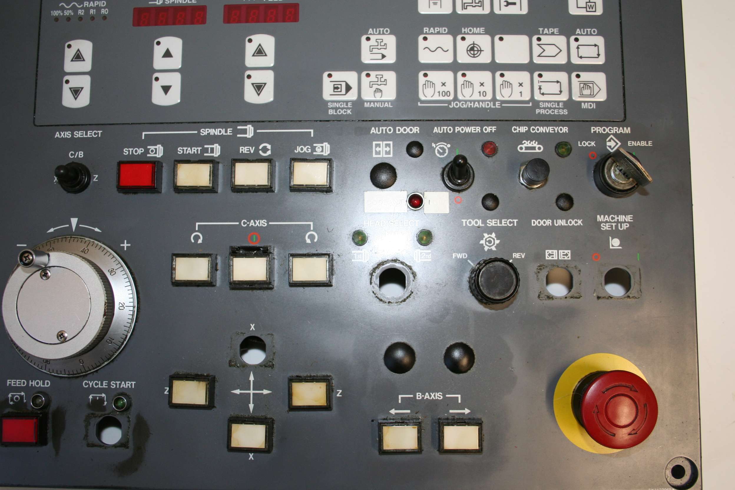 Mazak Mitsubishi T Plus Control Panel